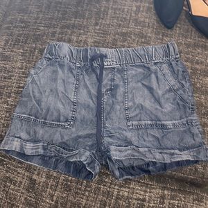 Paperbag waist shorts